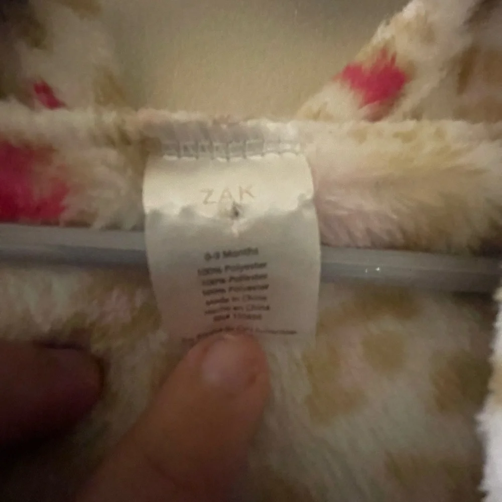 Baby 0-9 Months Animal Print Bath Robe Zak & Coey